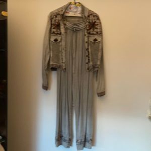 2 piece pants suit By Sacred Threads… like brand new!!